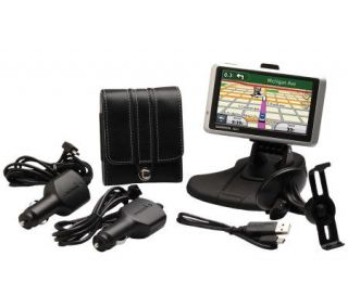 Garmin Nuvi 1300 LM GPS Bundle w/ USB, FrictionMount —