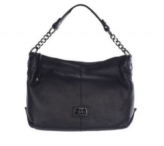 Stone Mountain Lafayette Leather Hobo Bag with Chain Detail