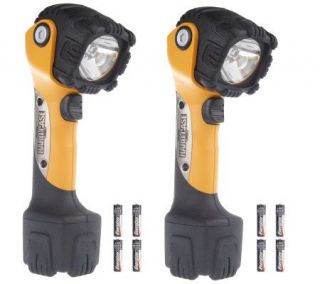 Energizer Set of 2 Weatherproof Swivel Flashlights —