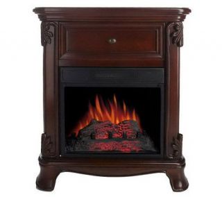 Strathmore Freestanding Vent Free Electric Fireplace —