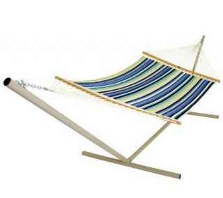 Pawleys Island Large Quilted Fabric Hammock —