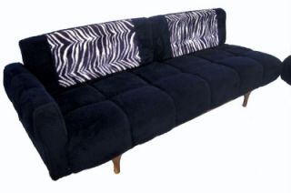 Mid Century Modern Danish Walnut Base Modernist Sectional Sofa Chaise
