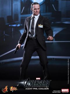 Hot Toys Marvel The Avengers Agent Phil Coulson Clark Gregg 1 6 Action