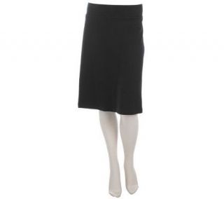 Sport Savvy Essentials A Line Knee Length Jersey Skirt —