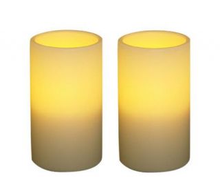 Pacific Accents 3 x 5 Indoor/Outdoor Flameless Candles —