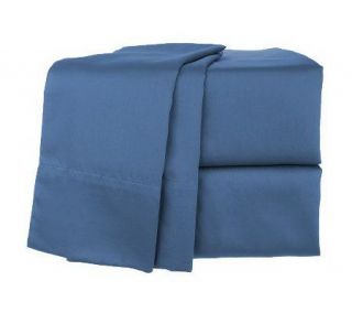 Easy Care Solid Micro Fiber Queen Size Sheet Set —