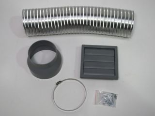 Stainless Steel Cooker Hood 90cm Extract Fan Vent Kit