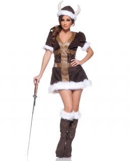  Princess Barbar Warrior Fancy Dress Halloween Adult Costume