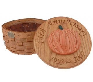 Peterboro Pumpkin Patch LimitedEdition 14thAnniversary Basket