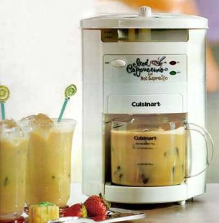 Cuisinart ICAPP 4 Iced Cappuccino Maker   White —