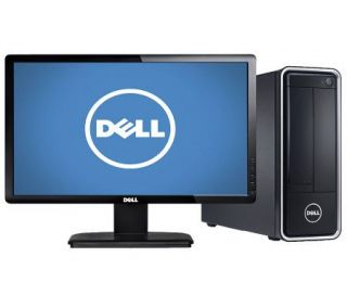 Dell Desktop 20 WS Monitor Intel Core i3 6GB RAM 1TB HD w/ Tech 