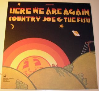 Country Joe The Fish Here We Are Again Reissue Vinyl LP 180gr Akarma