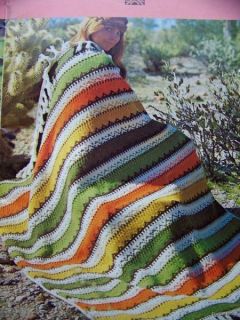 Cool 1970s Dress Fashion Knit Crochet Patterns Afghans