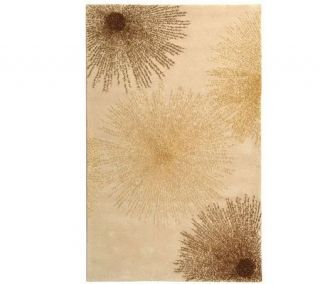 Soho 2 x 3 Abstract Handtufted Wool/Viscose Blend Rug —
