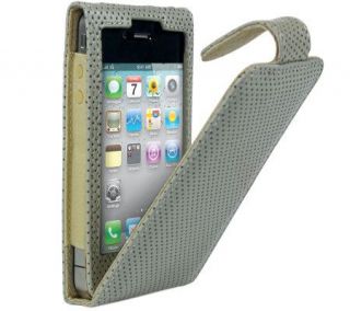 Cygnett Lavish Ultra Soft Leather Case for iPhone 4   Gray —