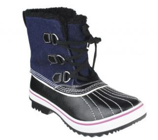 Skechers Canvas Short Lace up Boots —