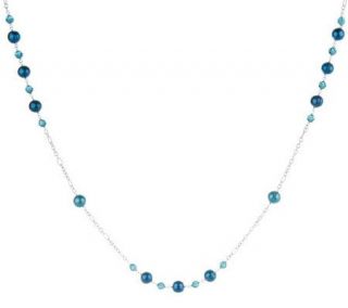 Honora Cultured FreshwaterPearl & Swarovski Crystal 36 Necklace
