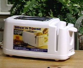 Slice n Toast Electronic Wide 2 Slot Toaster —