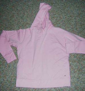 Champion Size Large Pink Fleece Lined Hoodie Hooded Sweatshirt