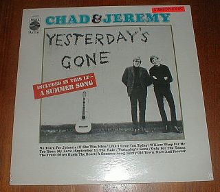 Chad Jeremy Orig 1964 Yesterdays Gone LP SEALED