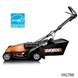 Worx Eco WG788 19 in 36V Cordless 3 in 1 Lawn Mower New