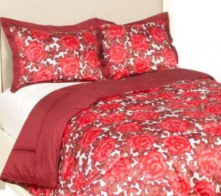 Liz Claiborne New York Bergman Floral QN Comforter and Sham Set