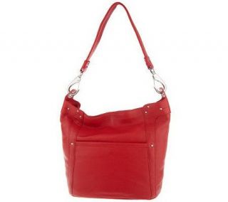 Stone Mountain Somerset Leather Front Pocket Hobo —