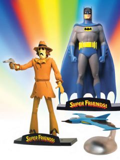 DC Direct★new Super Friends Complete Figure Set Superman Batman JLA