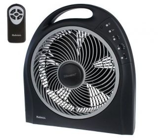 Holmes Blizzard Remote Control Floor Fan with Oscillating Swirl Grill 