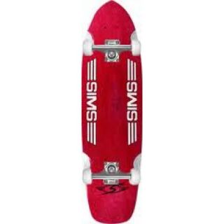 Sims Competition Complete Skateboard 8 x 29 Red  USA