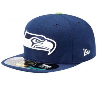 NFL Youth New Era Seattle Seahawks Sideline Fitted Hat   A325664