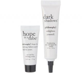 philosophy dark shadows illuminating eye and upper lip cream