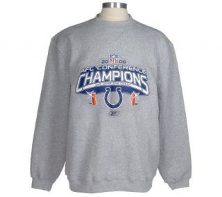 2006 NFL Colts AFC Champions Locker Room Sweatshirt —