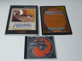 Magic The Gathering PC Game Software with Manual