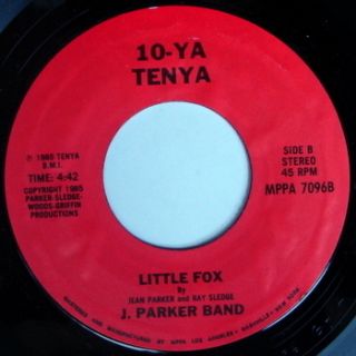 Parker Band A Live Lady Little Fox RARE Soul Vinyl 45
