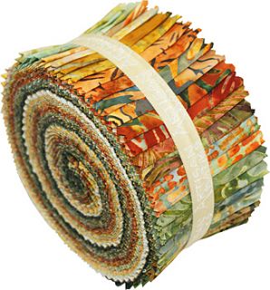 Robert Kaufman Cornucopia Batiks Roll Up 2 5 Fabric Strips Jelly Roll