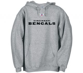 NFL Cincinnati Bengals Sideline Hooded Fleece  Gray —