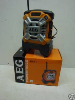 Brand New AEG BR18C 18V Cordless Compact Site Radio 18volt