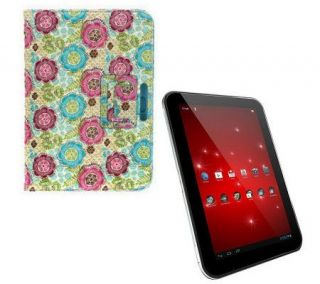 Toshiba Excite 10LE 10.1 Tablet with Printed Case   E267163