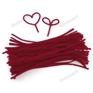 6mm x 12 DIY Pipe Cleaners Chenille Stems Kids Crafts