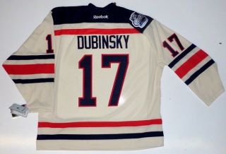 Brandon Dubinsky New York Rangers Reebok Premier 7185 Winter Classic