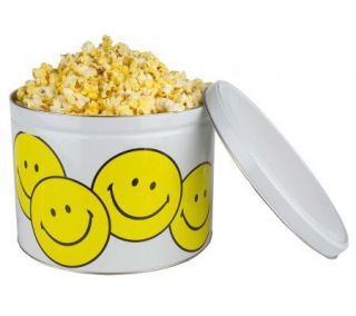 Popcorn Palace 2 Gallon Smiley Faces Canister —