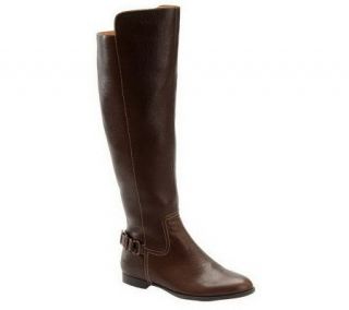 Sofft Claremont Leather Riding Boots —