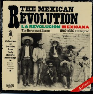 Mexican Revolution SEALED LP Historic Corridos 1910 20