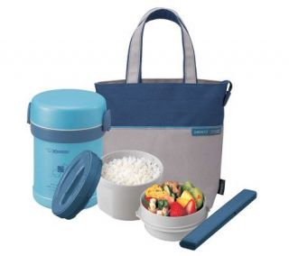 Zojirushi Insulated 2 Piece Lunch Jar with ToteBag   K301166