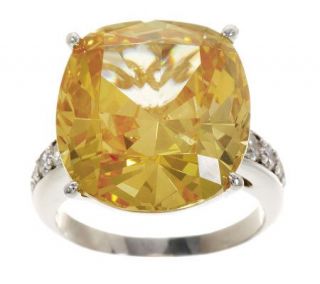 Smithsonian Simulated Shepard Yellow Diamond Ring —