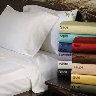 King Queen 4 Piece 100 Corsica Cotton 600 Thread Count Fitted Sheet