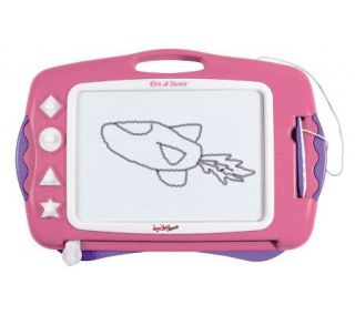 Classic Etch A Sketch Doodle Sketch   Pink —