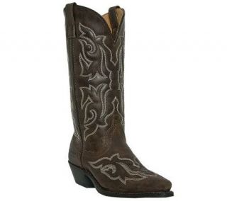 Laredo Boots Ladies Gaucho Nutty Mule 12 Cowboy Boots —