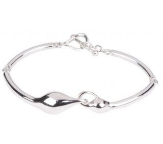 Michael Dawkins Sterling Interlocking 7 Pod Bracelet —